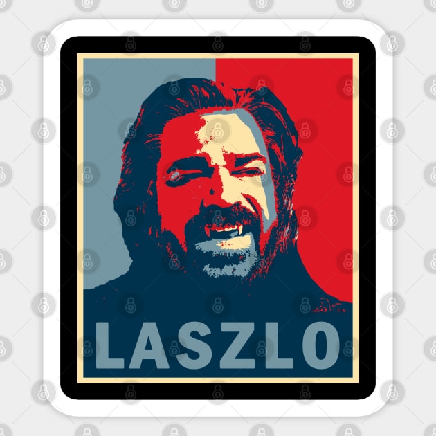 Laszlo Sticker by valentinahramov